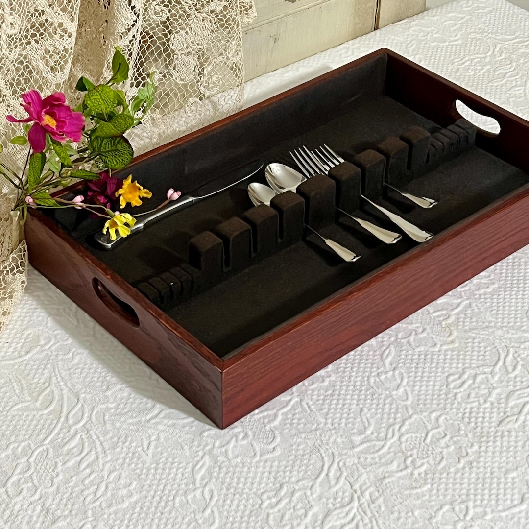 SILVERWARE FLATWARE STORAGE BOX visual data 6