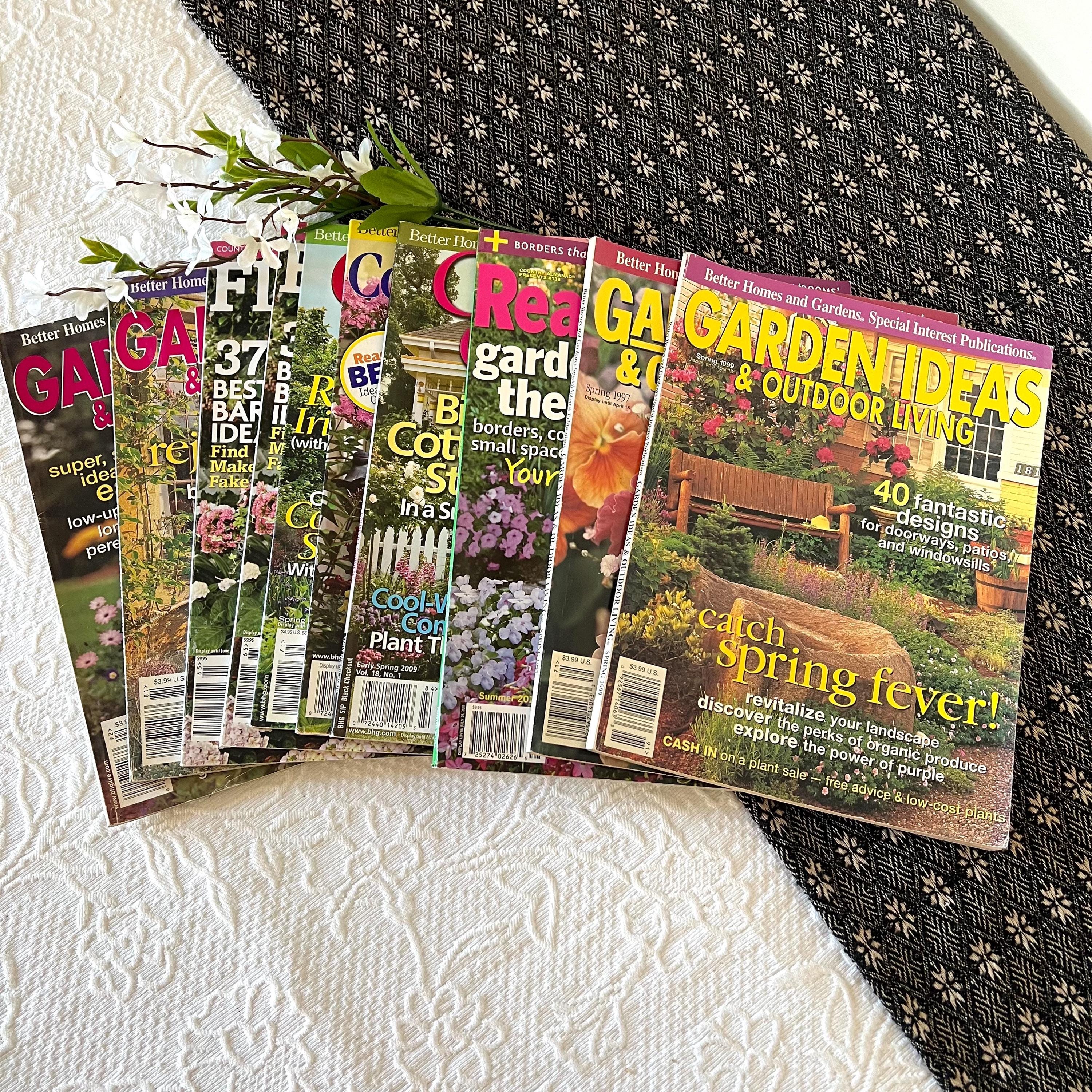 9 - 1997 to 2011 Country Garden Magazines \u0026 Outdoor Living Ideas A Variety  of Garden Magazines, image size:3000x3000