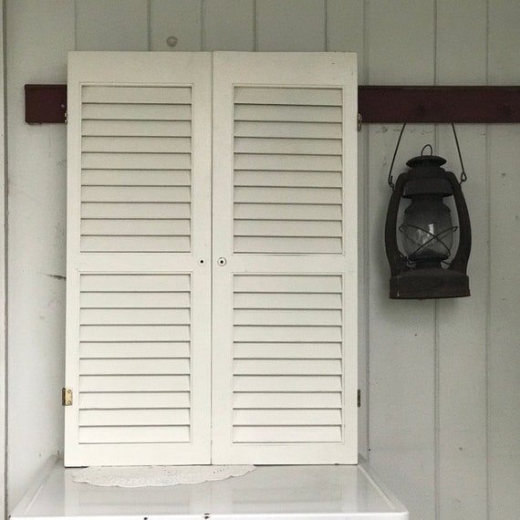 4 5//8/'/' tall Doll House wooden shutters 1 1//4/'/' wide