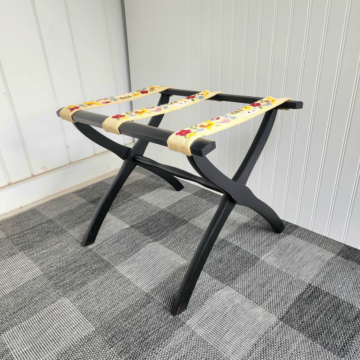 Folding Luggage Rack - Etsy Australia