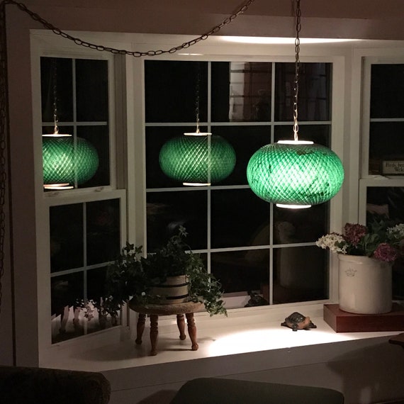 Green Swag Spaghetti Fiberglass String 