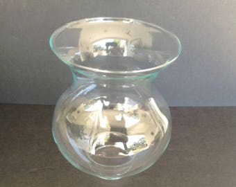 Large Clear Hurricane Shade Bell Jar Replacement Glass Globe