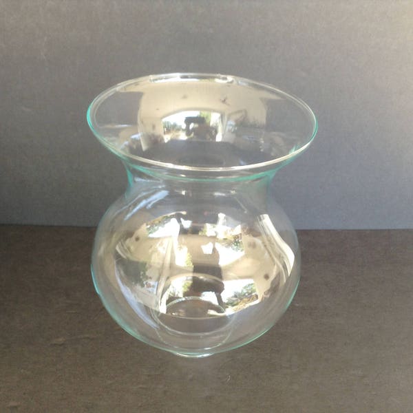 Large Clear Hurricane Shade Bell Jar Replacement Glass Globe