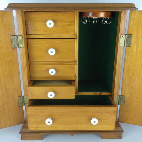Jewelry Box Organizer Dresser Top Jewelry Storage Jewelry Etsy
