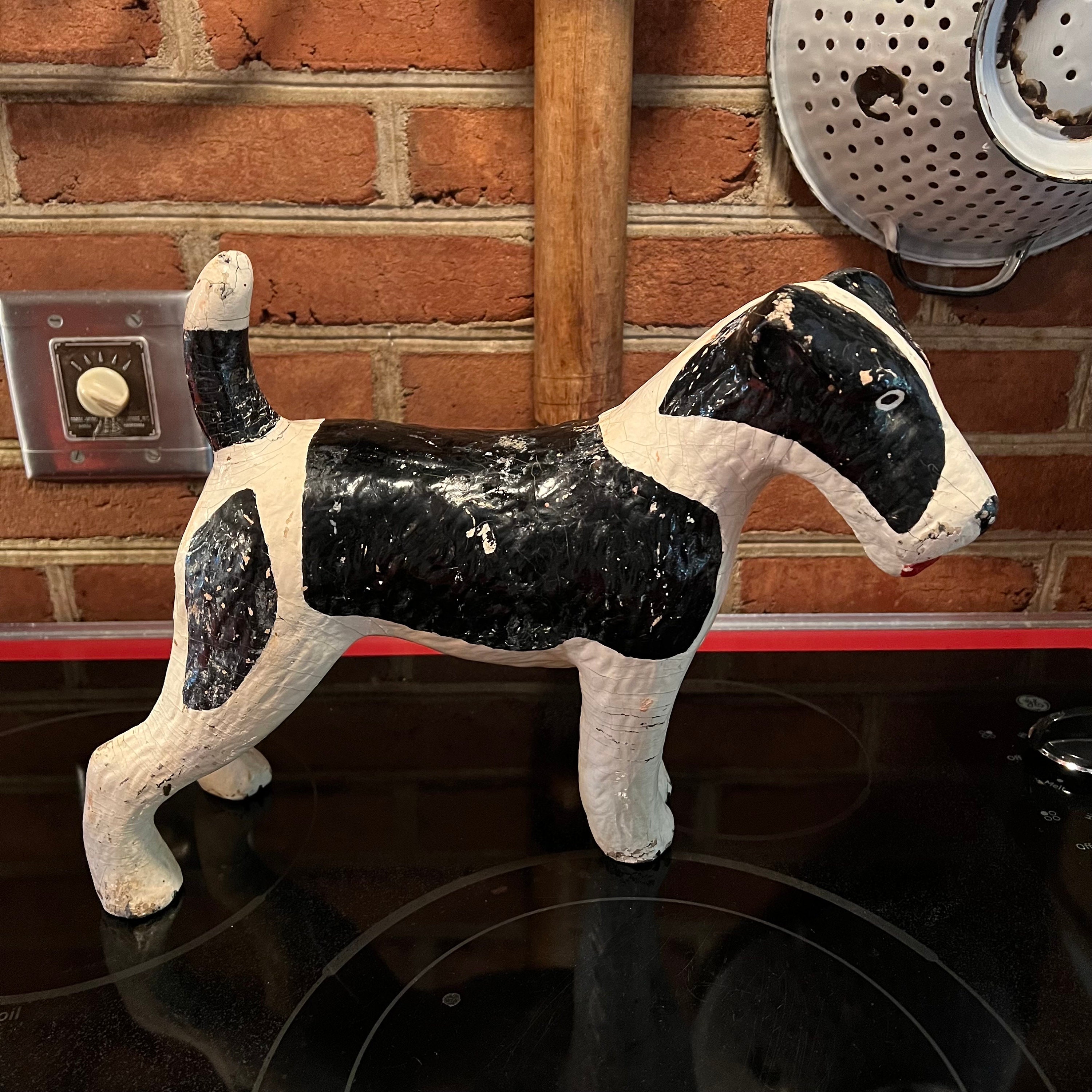 CAST RUBBER Terrier Dog by Kleistone Rubber Specialties 10 1/2
