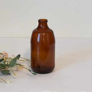 One Vintage Brown / Amber Bottle Marked AHK M 19 80