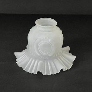 6 1/4&quot; Frosted Ceiling Light Shade Replacement Shade 2 1/8&quot; Fitter