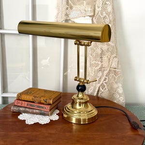 Brass Desk Lamp Adjustable Piano Lamp | Switch on the Cord