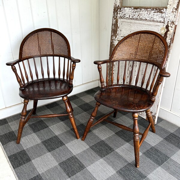 Cane Back Chairs Etsy