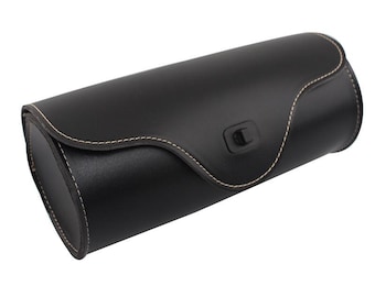 Universal Motorcycle Bicycle Tool Storage Bag PU Leather Tail Bag Front Fork Roll Saddle Luggage Bags Scooter