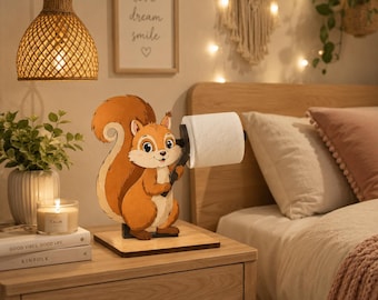 Funny Animal Toilet Roll Holder PNG JPG Bundle, Kids Bathroom Decor Digital Image, Cute Animal Printable Wall Art