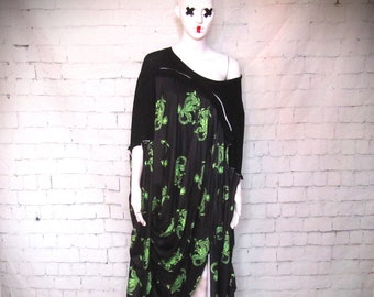 DRAGON GOTH tee dress in jersey