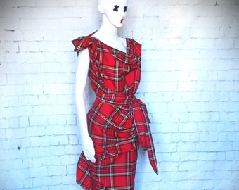 BURBO *Made to order* Classic 'Sy-Anne' Traditional Tartan dress Many colours available.