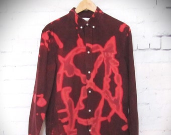 BK ART Anarchy shirt in light corduroy