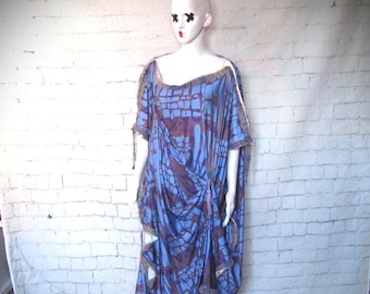 FRAMED Kaftan dress in jersey