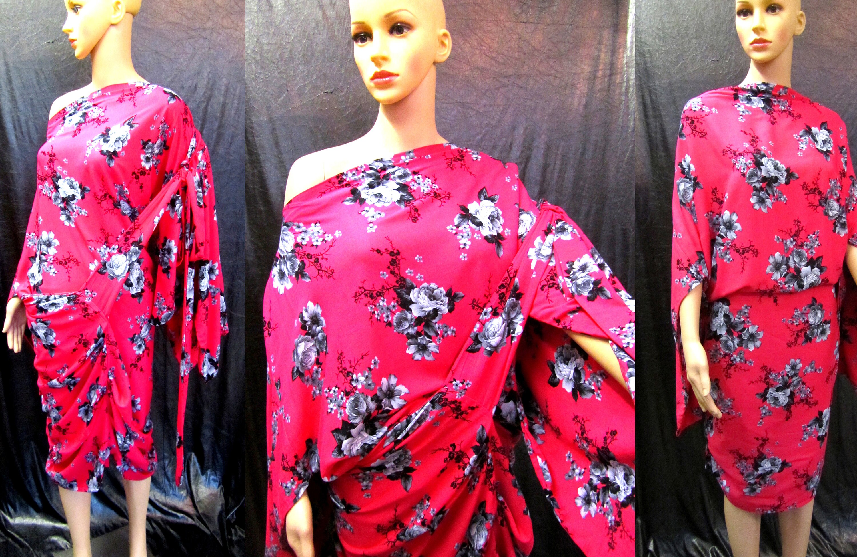 Image of Burbo "Kimono Mirror Dress'