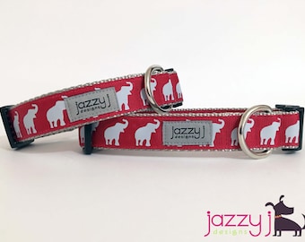 alabama football dog collar