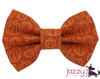 Perfect Pumpkin Fall Thanksgiving Bow Tie