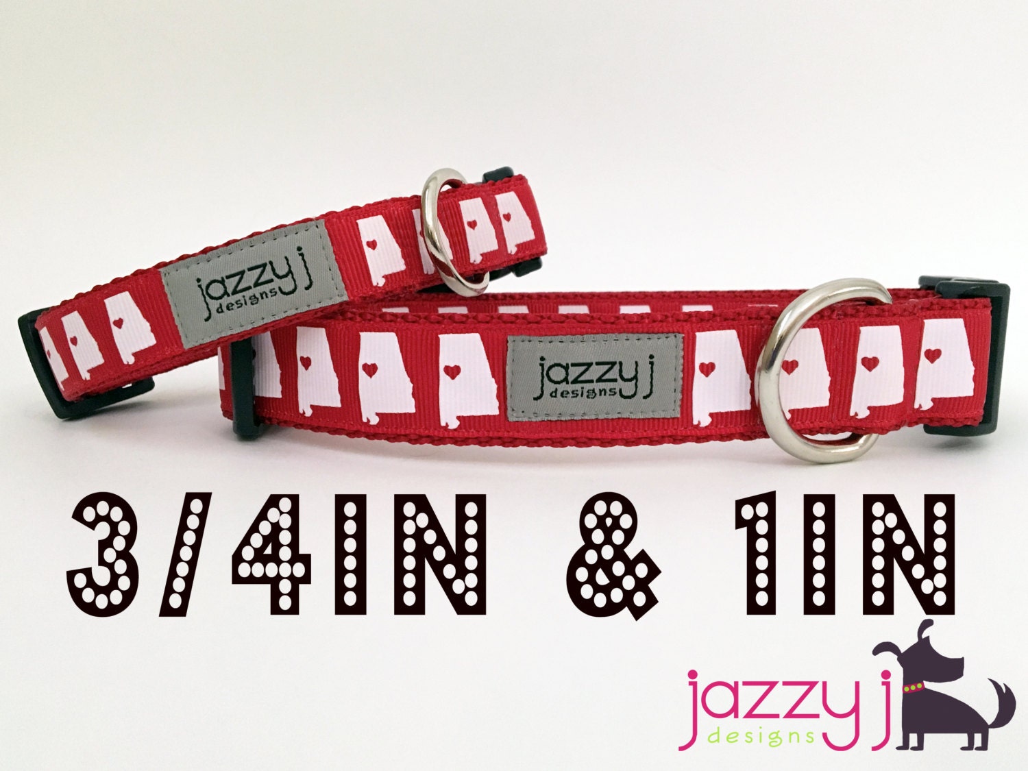 JAZZY J EXCLUSIVE Sweet Home Alabama Dog Collar Etsy