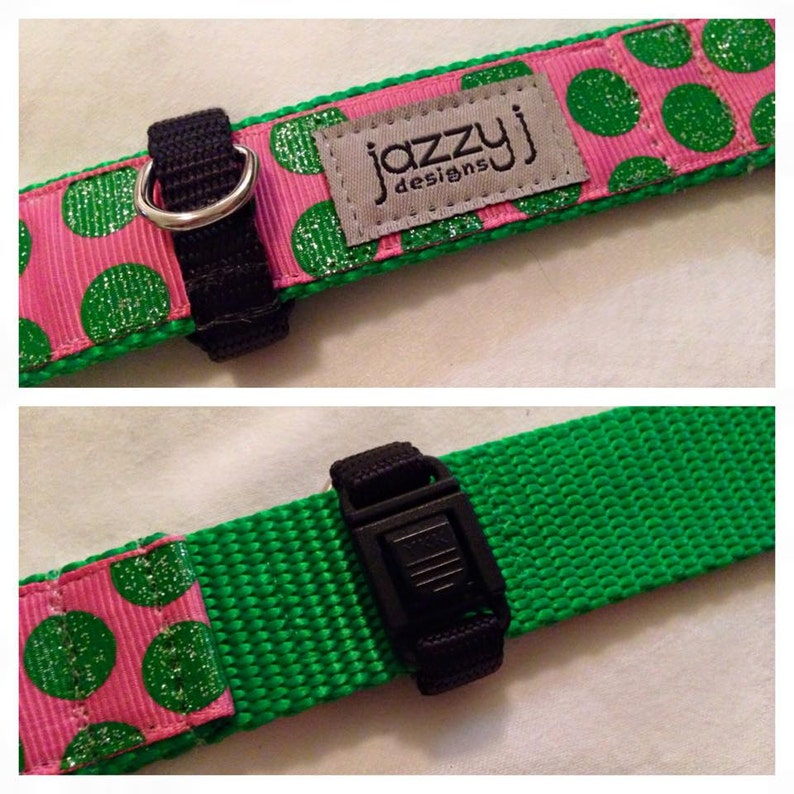 Dog Collar Pet ID Tag Holder Etsy