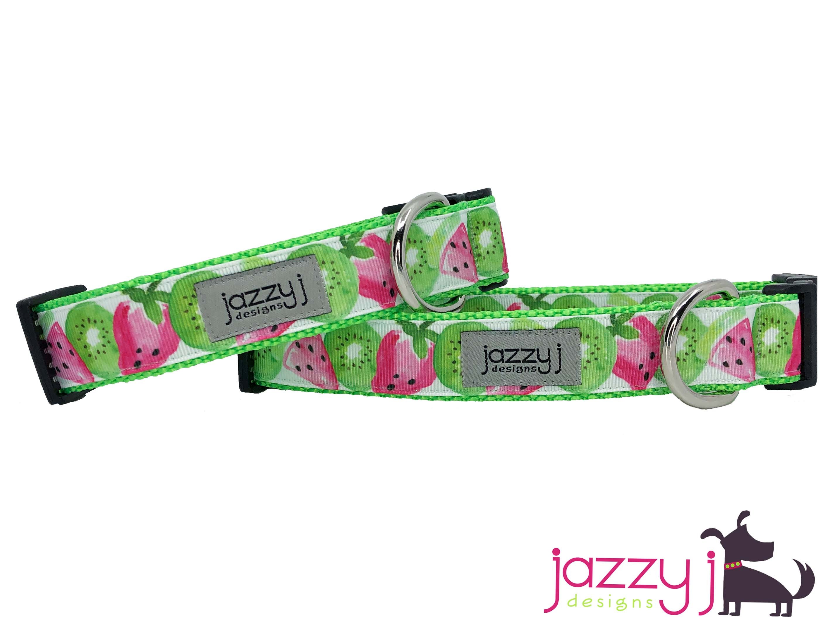 Kiwi Love Handmade Green Kiwi Summer Dog Collar  Stylish and Vibrant  Accessories for Your Pup! – Naughty Paws