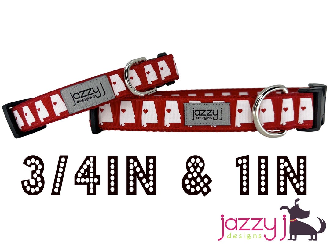 JAZZY J EXCLUSIVE Sweet Home Alabama Dog Collar Etsy