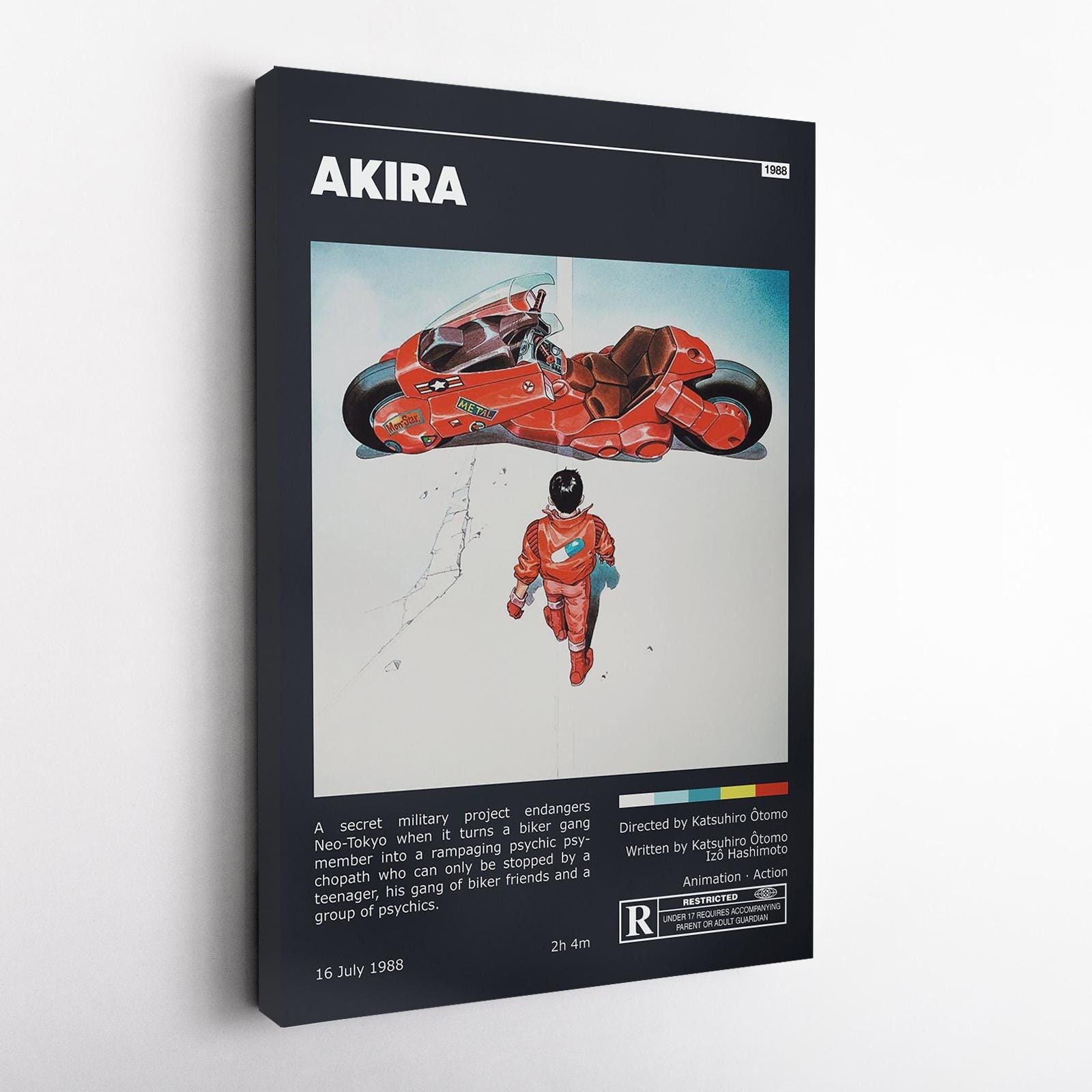 Akira 1988 Poster - Etsy