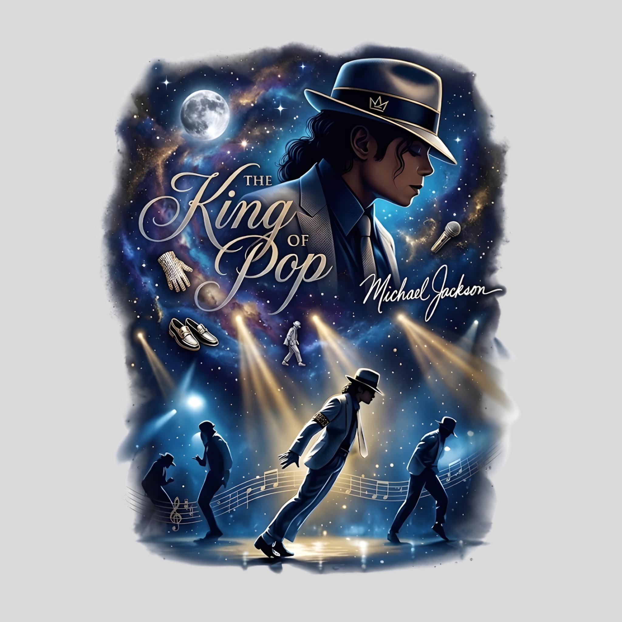 King of Pop Svg - Etsy