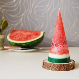 Watermelon Candle, Fake Fruit Candle, Party Kids Birthday Candle, Funny Tropical Candle