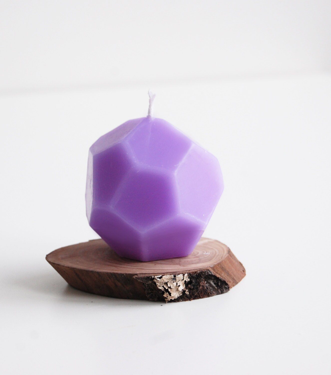 Hygge decor Geometrical Handmade Candle Faceted Candle