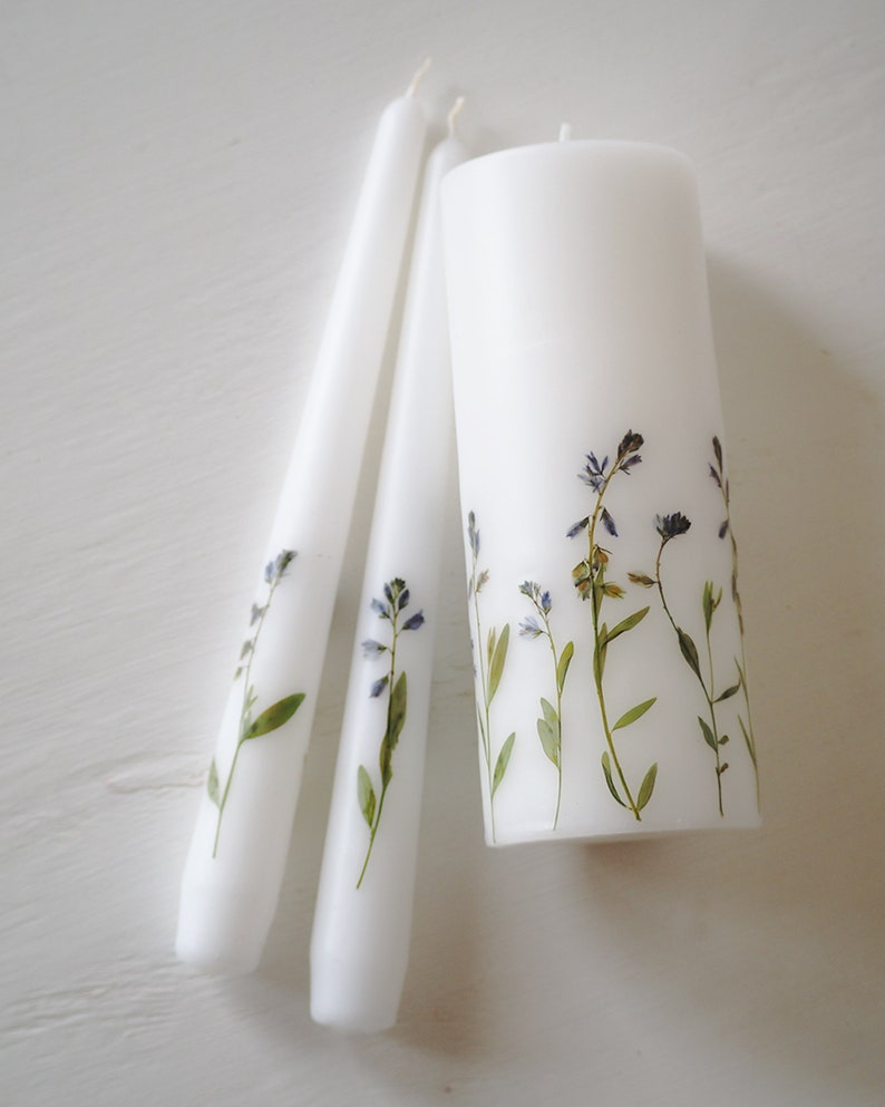 Personalized Unity Candle Set With Names and Initials Etsy