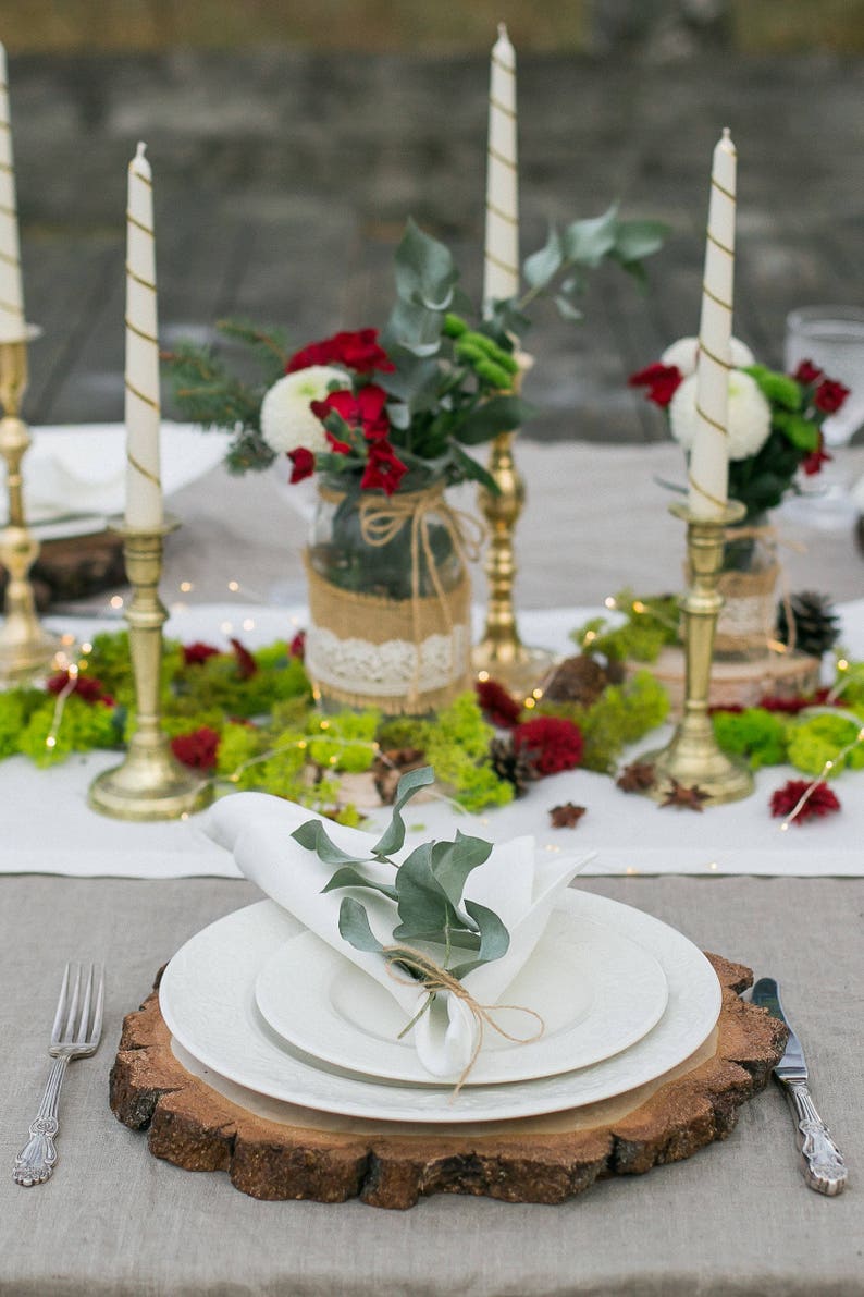 Ivory Taper Candles With Golden Decor, Modern Metallic Dinner Candles, Wedding Table Decor image 8