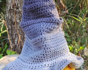 Gray ombre Witch Hat