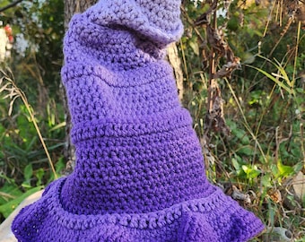 Purple ombre Witch Hat