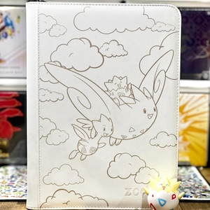 togepi card binder No Pokmon TCG binder is safe from customisation lately, Trying out a Togepi design to house my Togepi, Togetic and Togekiss cards! , Do I spy an imposter in this video? , #pokemontcg #pokemon