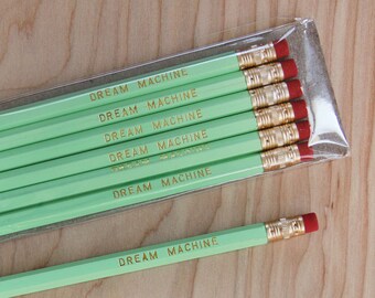 Dream Machine pencils, set of 6