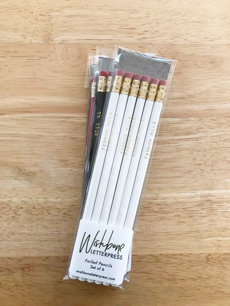 Fashion Killa, foil pencils, set of 6 画像 3