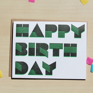 Feliz aniversário, tipo Tech/Block