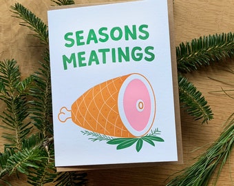 Seasons Meatings, redesign of an old fav., set of 6