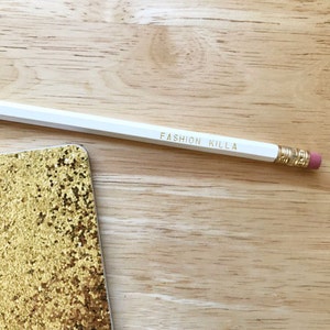 Fashion Killa, foil pencils, set of 6