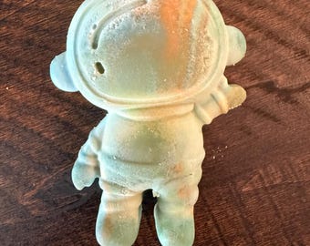 Handmade Astronaut Soap | Colorful Galaxy Artisan Bar for Kids