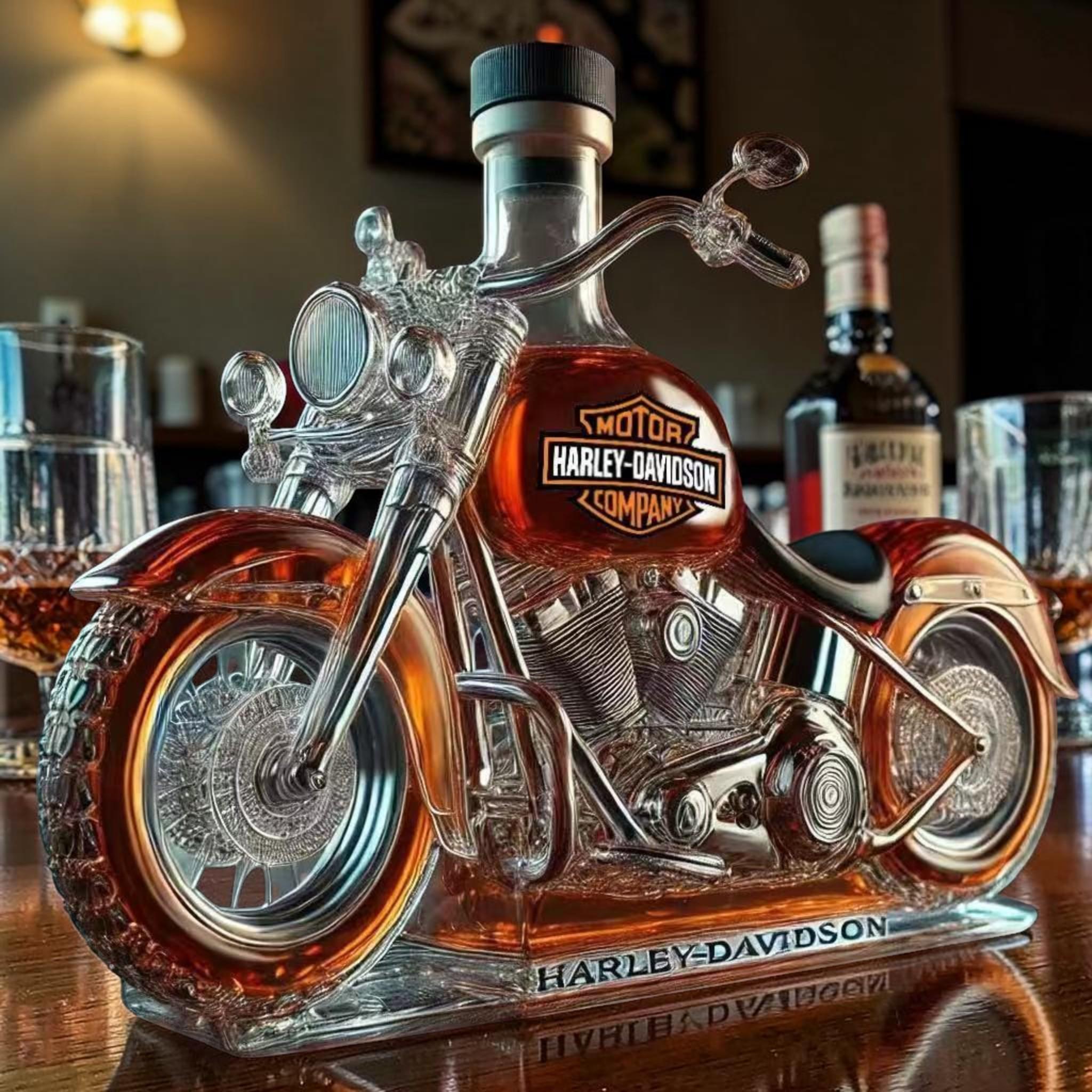 Harley davidson whiskey bottle - Etsy 日本