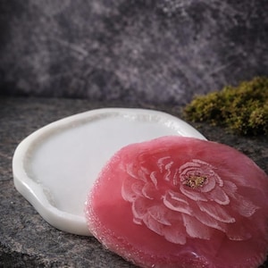 Crystal Edge Silicone Tray Mold - 13" Geode Druzy Mold