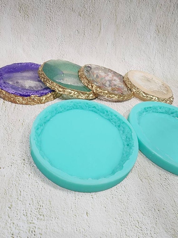 Silicone Coaster Mold for Resin | CraftsPal