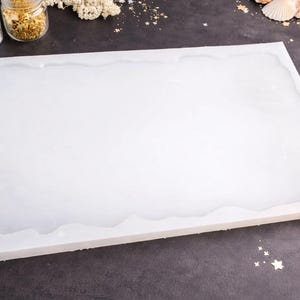 Rectangle Geode Tray Silicone Mold – Resin Art (14x8.3x0.5 inch)
