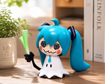 Hatsune Miku Figure, Kawaii Anime Action Figure Doll, Figure Tabletop Decor Gift