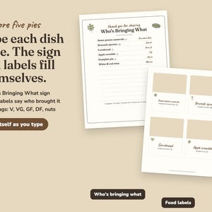Thankful Hearts friendsgiving Everything Kit