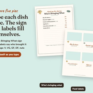 Gobble Gobble friendsgiving Printable Suite