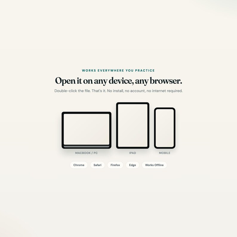 Therapist practice dashboard shown on laptop and phone device strip