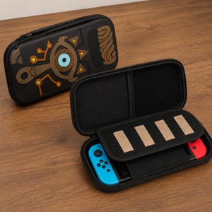 Fantasy Hard Shell Carrying Case for Switch 2, Game Card Holder, Travel Storage Bag